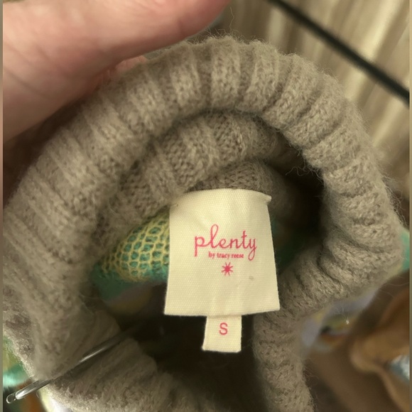 Anthropologie Plenty by Tracy Reese Fringed Turtleneck Sweater, S - Picture 5 of 11